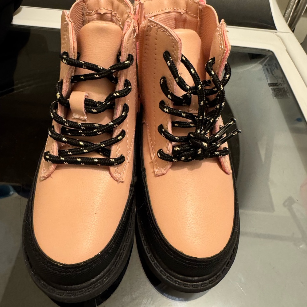 Carters toddler girls pink boots size 7